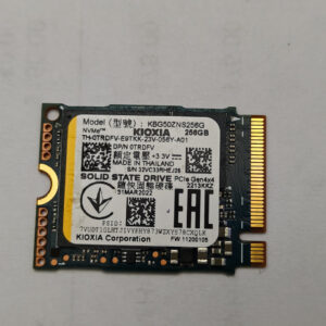Kioxia M2 PCIe NVME SSD 256GB 2280 (2230) 79% Health Fully Tested