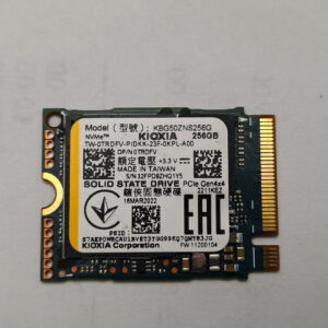 Kioxia M2 PCIe NVME SSD 256GB 2280 (2230) 90% Health Fully Tested